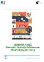 MEMORIA JUDEX 2018