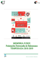 MEMORIA JUDEX 2019